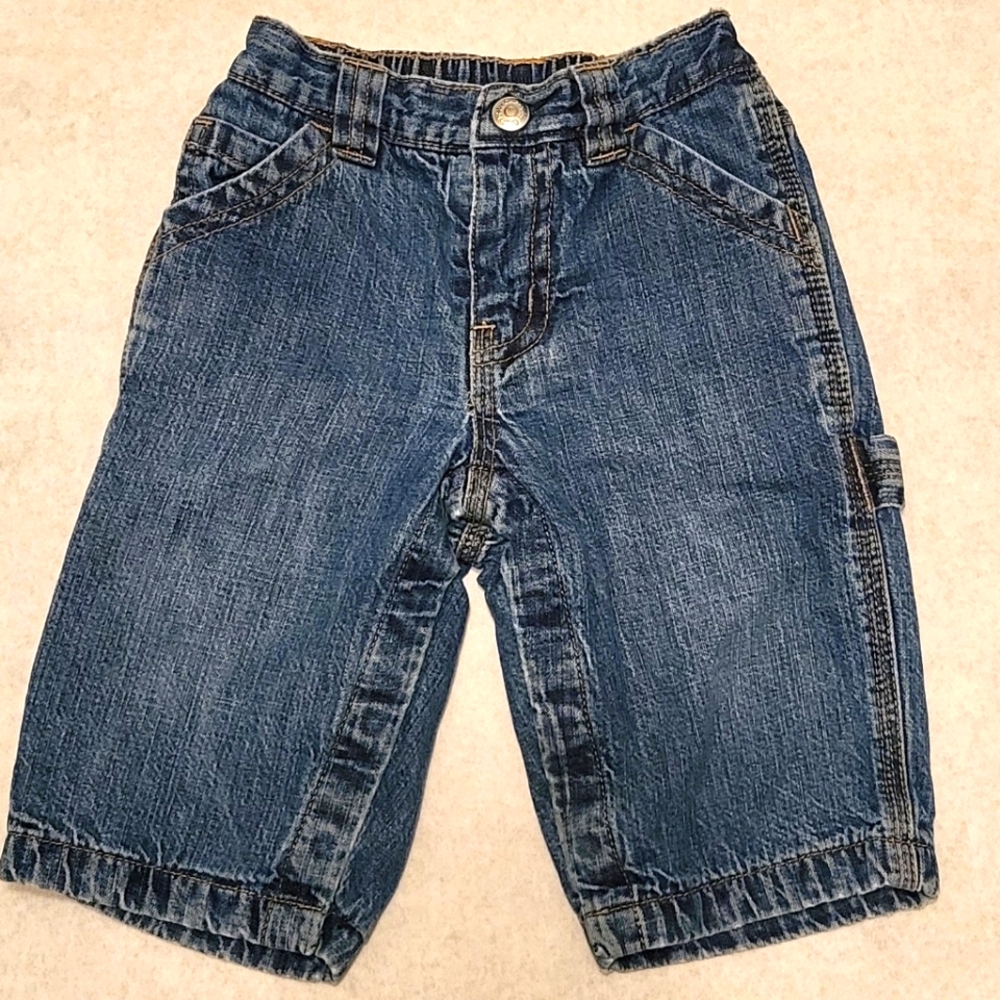 Baby Gap carpenter lined denim jeans